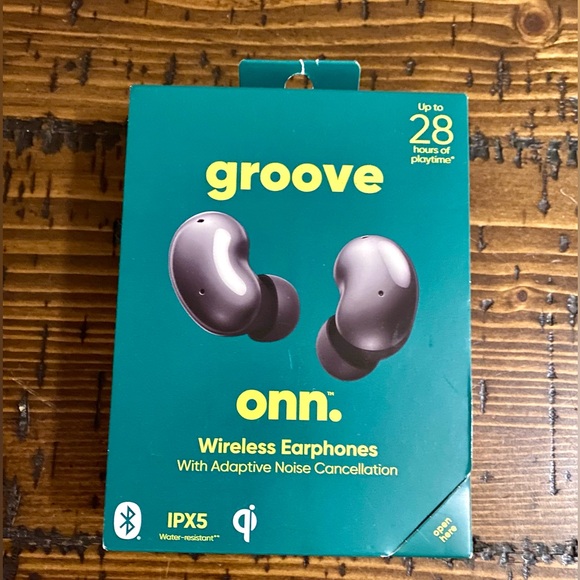 Onn Wireless Earphones with Noise Cancellation - Picture 1 of 4